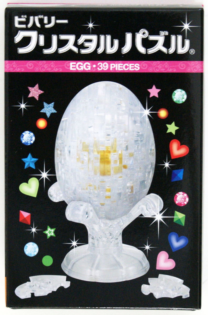 クリスタルゼリーeggちゃん Beverly Crystal 3D Puzzle 486367 Egg