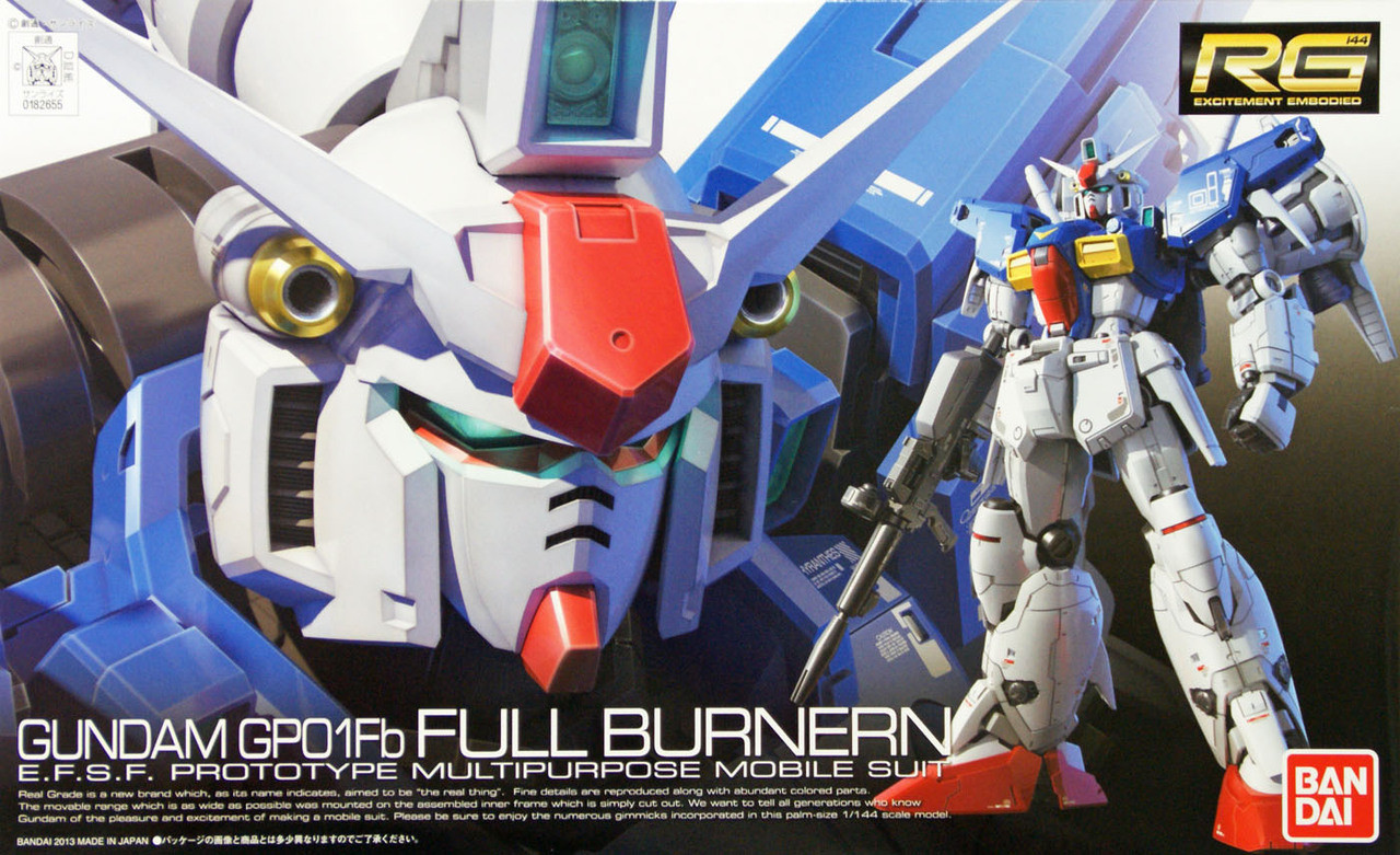 Bandai RG 13 RX-78GP01 Fb Prototype Gundam | PlazaJapan