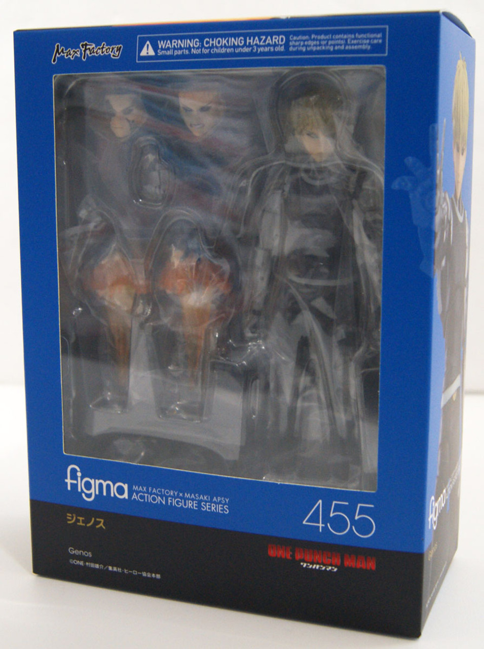 figma ジェノス & ONE PUNCH MAN DVD BOX セット figma ジェノス & ONE PUNCH MAN DVD BOX セット