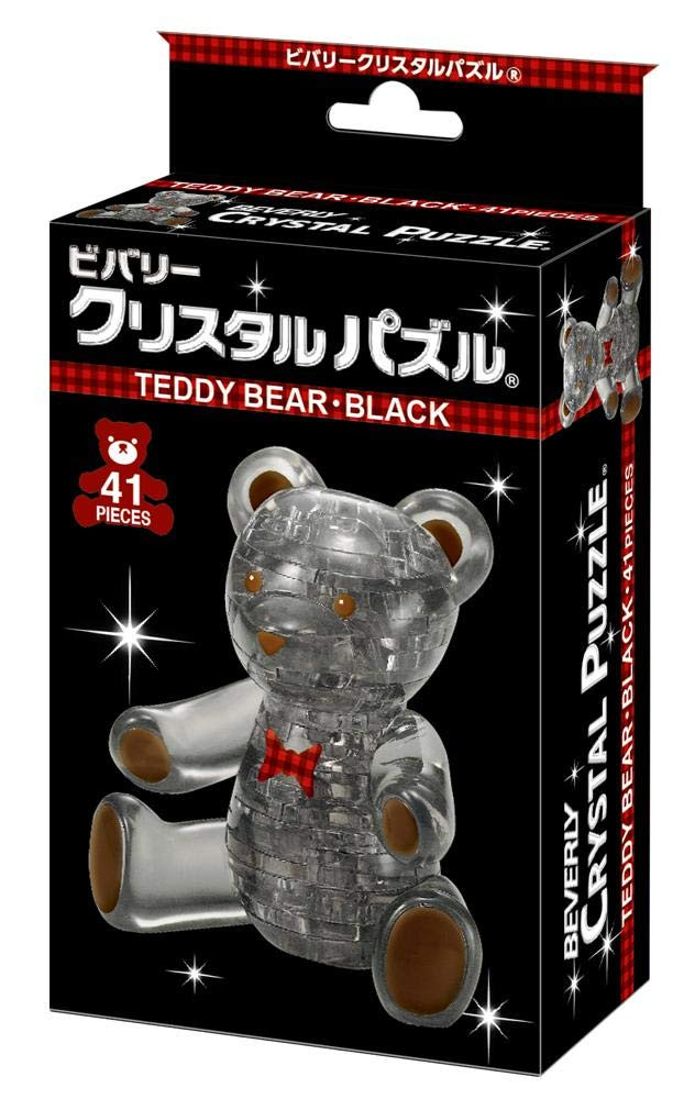 Beverly Crystal 3D Puzzle 50253 Teddy Bear Blac | PlazaJapan