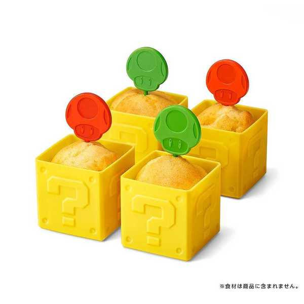 Nintendo Super Mario Home & Party Muffin cup & Pick
