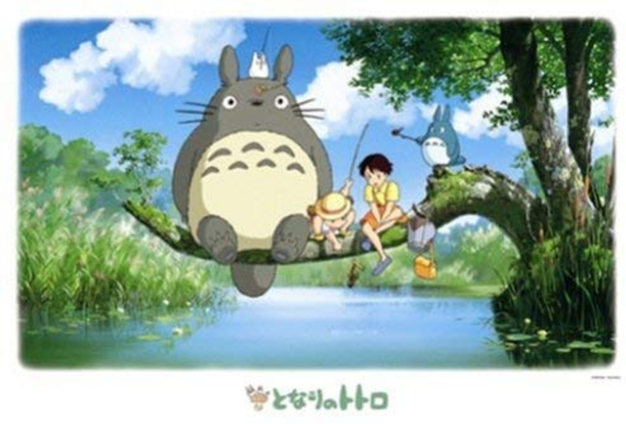 Ensky Jigsaw Puzzle 1000-226 Studio Ghibli My Neighbor Totoro What can we  Fish? (1000 Pieces)