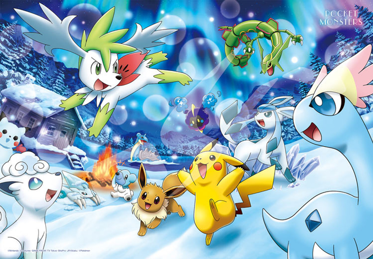 Ensky Jigsaw Puzzle 1000T-125 Pokemon Mysteriou | PlazaJapan