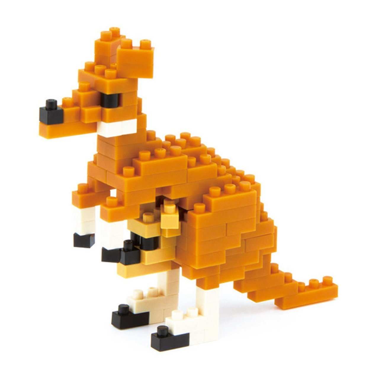 Kawada NBC-092 nanoblock Kangaroo - Plaza Japan