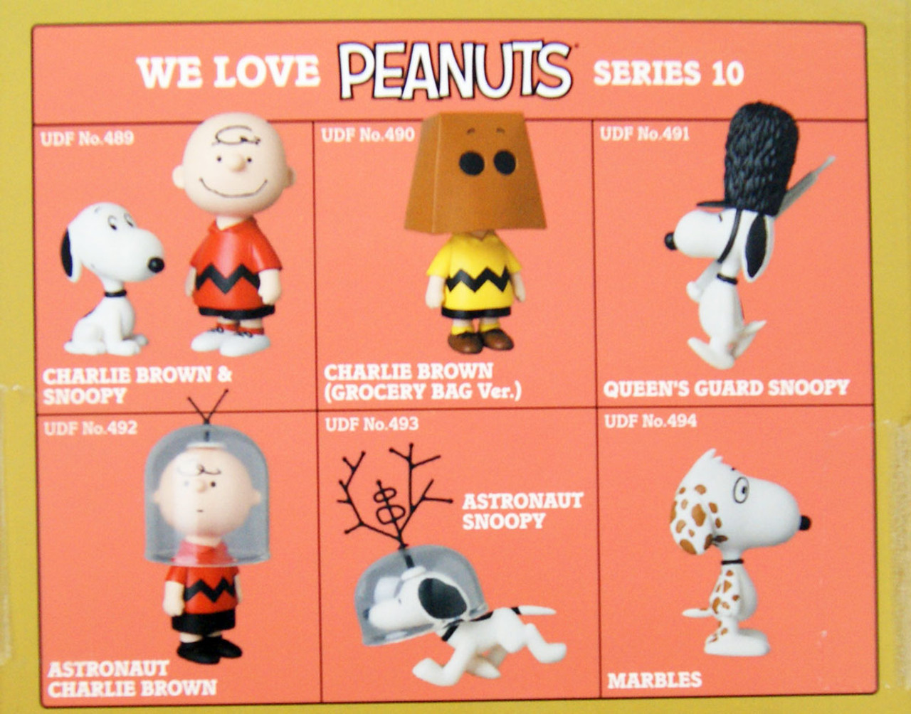 Medicom UDF-490 Ultra Detail Figure Peanuts Series 10 Charlie Brown  (Grocery Bag Ver.)