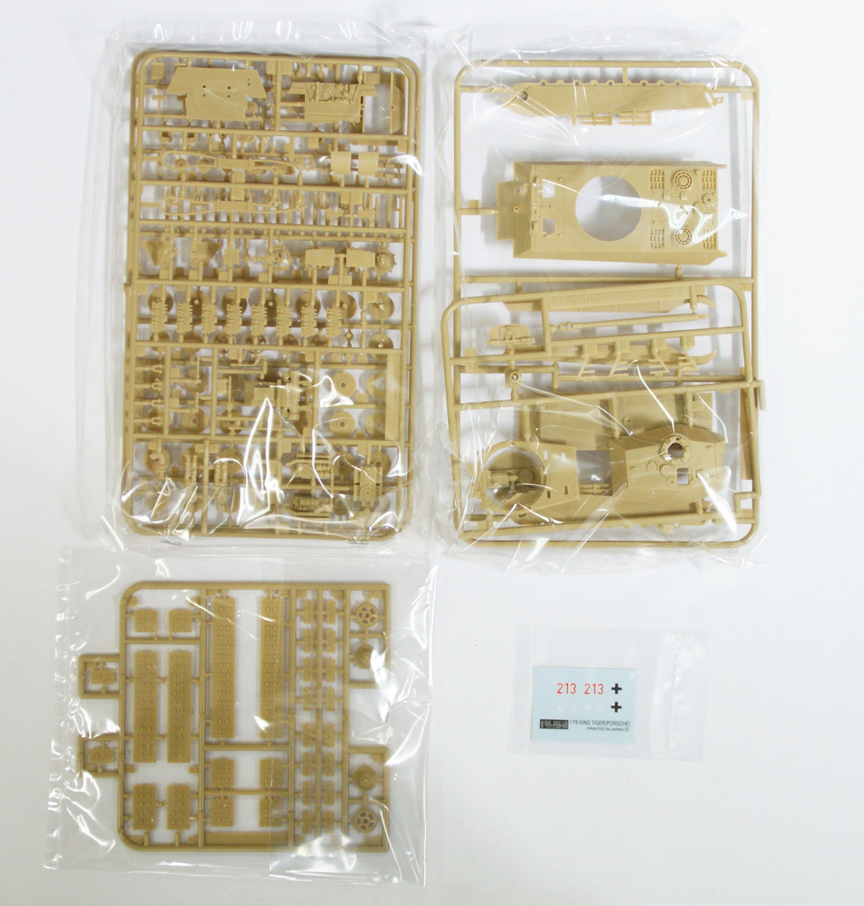 Fujimi 1/76 Special World Armor Series IJA TYPE 97 MEDIUM TANK CHI-HA KAI (2PCS) SPECIAL VERSION