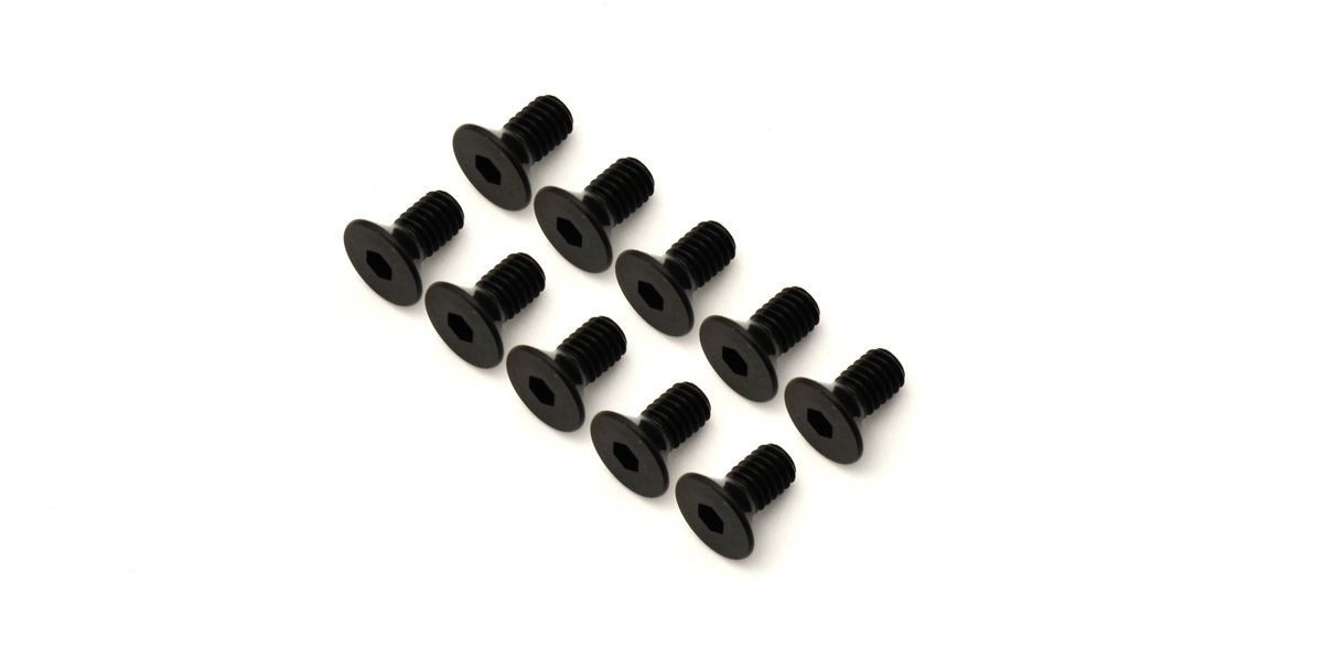 アクセサリー sho Kyosho 1-S34008H Flat Head Screw (Hex/M4x8/10pc | PlazaJapan