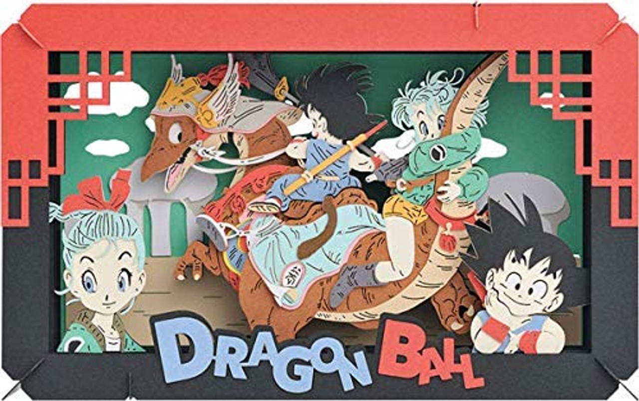 Ensky PT-255 Paper Theater Dragon Ball Adventure of Goku and Bulma 2
