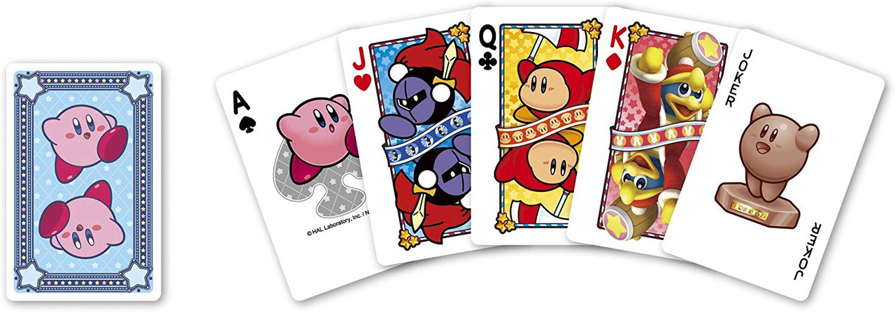 Nintendo Kirby Playing Cards Blue | PlazaJapan