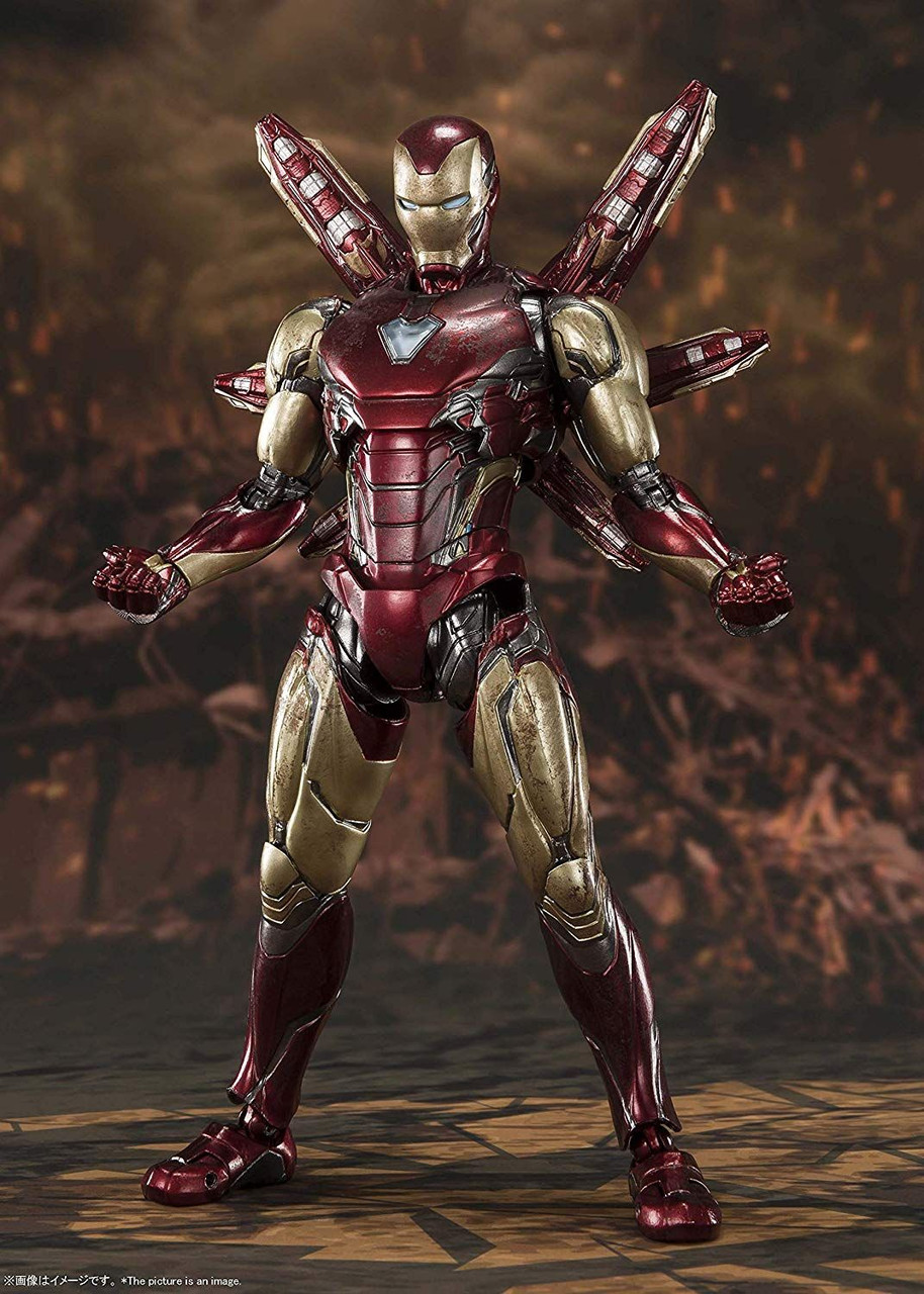 BANDAI - 新品 S.H.フィギュアーツ MCU BIG3 final battle ver Bandai S.H.Figuarts Marvel Avengers Endgame Thanos -(Final