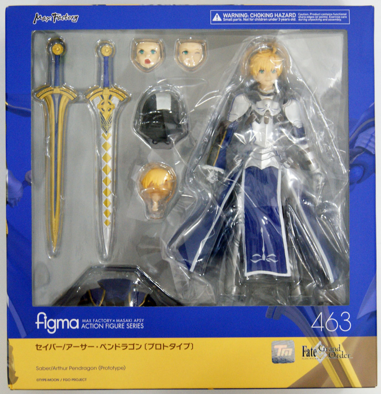 Max Factory Figma 463 Saber/Arthur Pendragon (Prototype) (Fate/Grand Order)