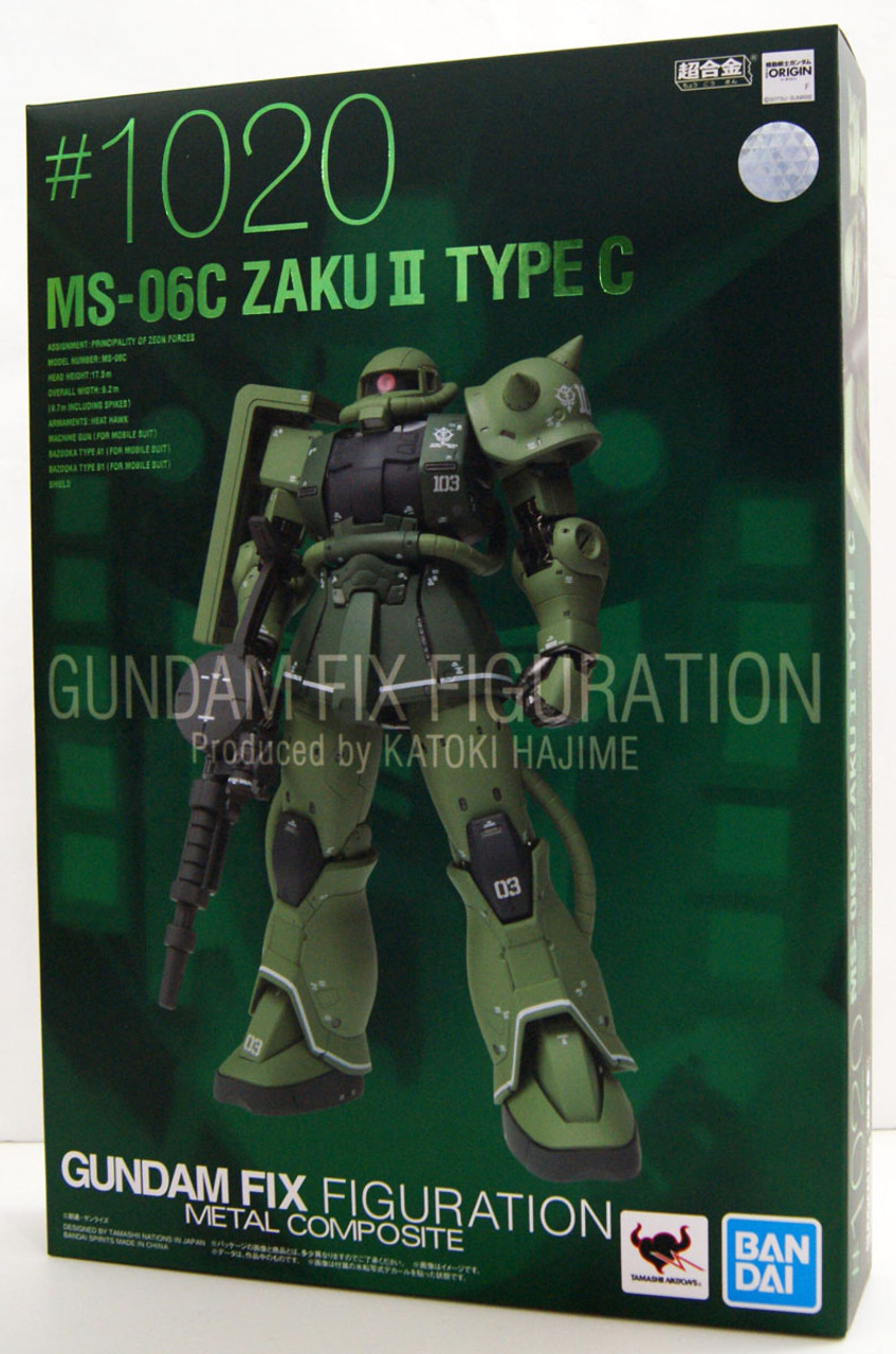 Gundam Fix Figuration Metal Composite MS-06C Zaku II Type-C