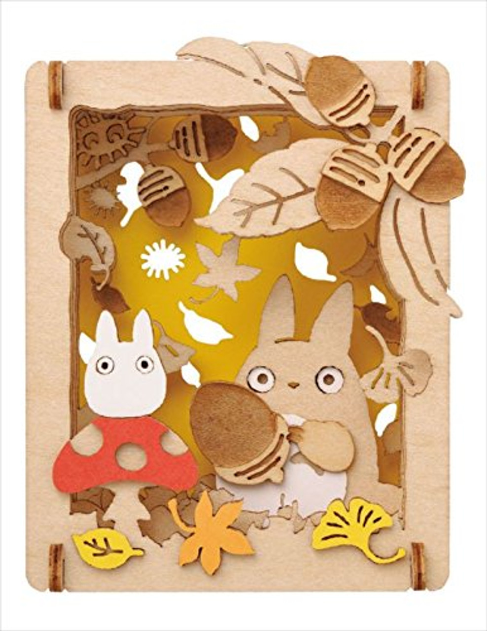 Original Ghibli Wooden Paper Theater/puzzle My Neighbor Totoro