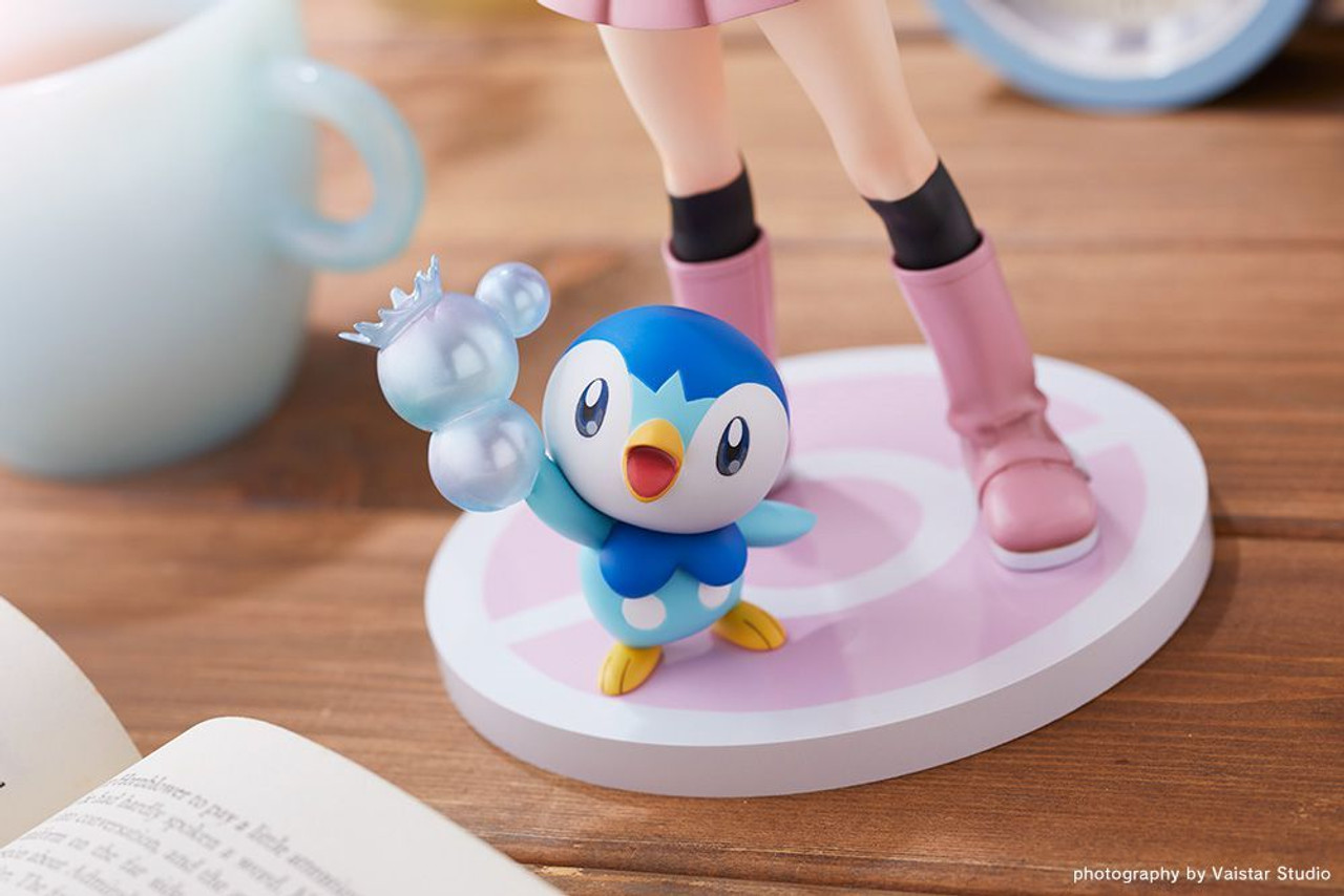 Kotobukiya Artfx J Pokemon Dawn with Piplup 1/8 Scale Figure NEW from Japan