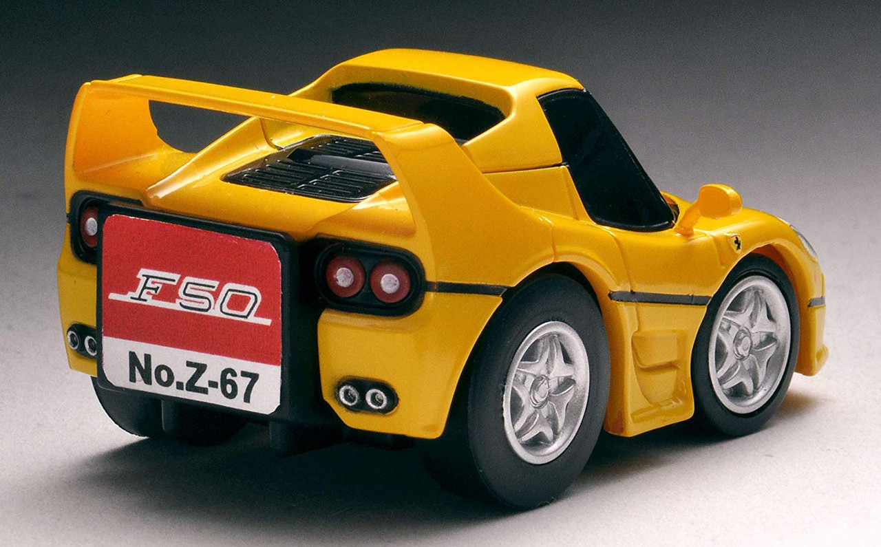 Tomytec Z-67b Choro Q Zero Ferrari F50 Yellow | PlazaJapan