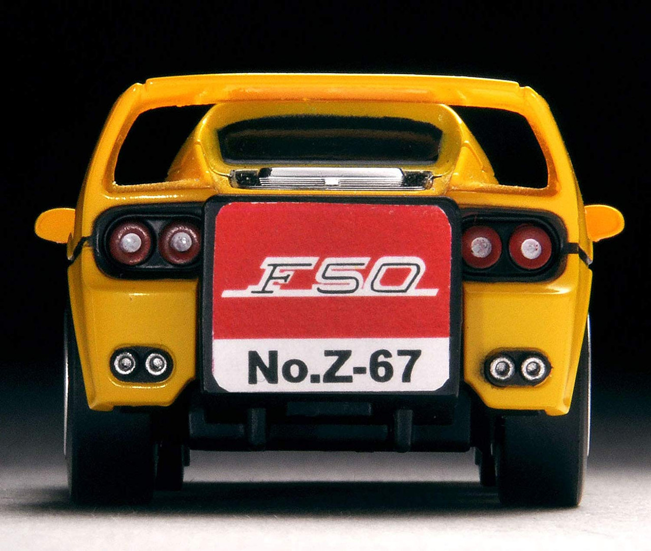 Tomytec Z-67b Choro Q Zero Ferrari F50 Yellow | PlazaJapan