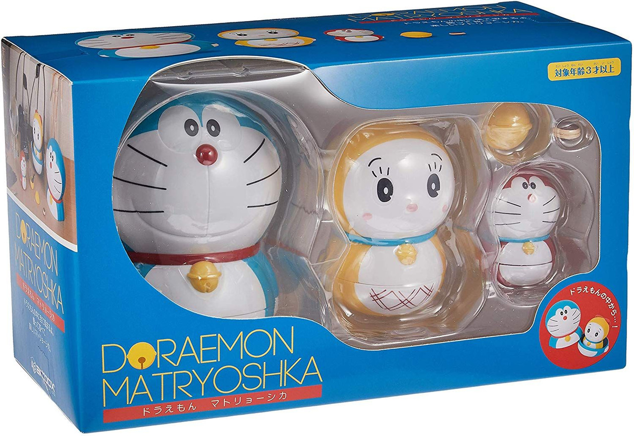 【美品】　ドラえもん　マトリョーシカ Ensky Doraemon Matryoshka Doll | PlazaJapan