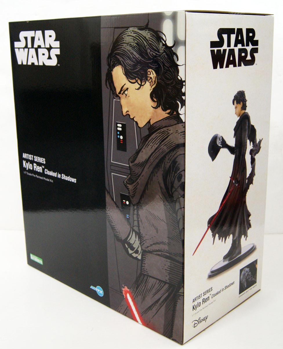 SW148 ARTFX Star Wars Kylo Ren Cloaked in Shadows 1/7 Figure