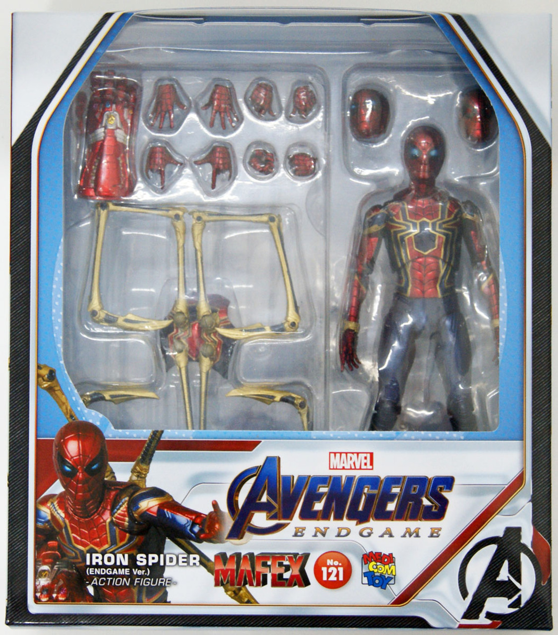 Medicom MAFEX 121 Iron Spider Endgame Ver. Figure (Avengers