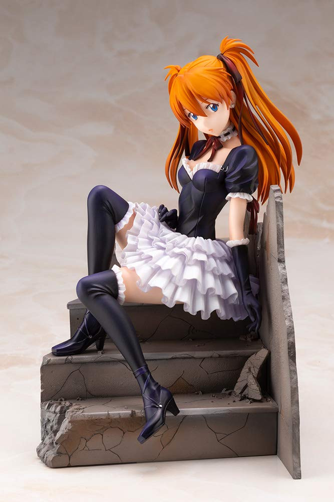Kotobukiya PP853 Asuka Langley Soryu Gothic Lolita Ver. 1/7
