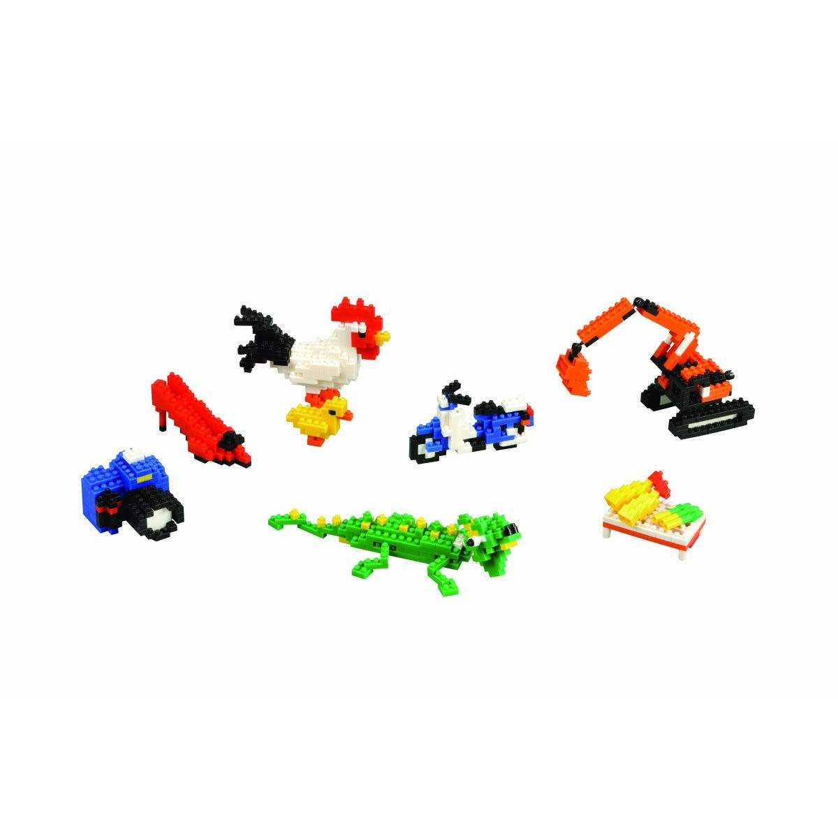 Kawada NB-014 nanoblock Standard Color Set - Plaza Japan