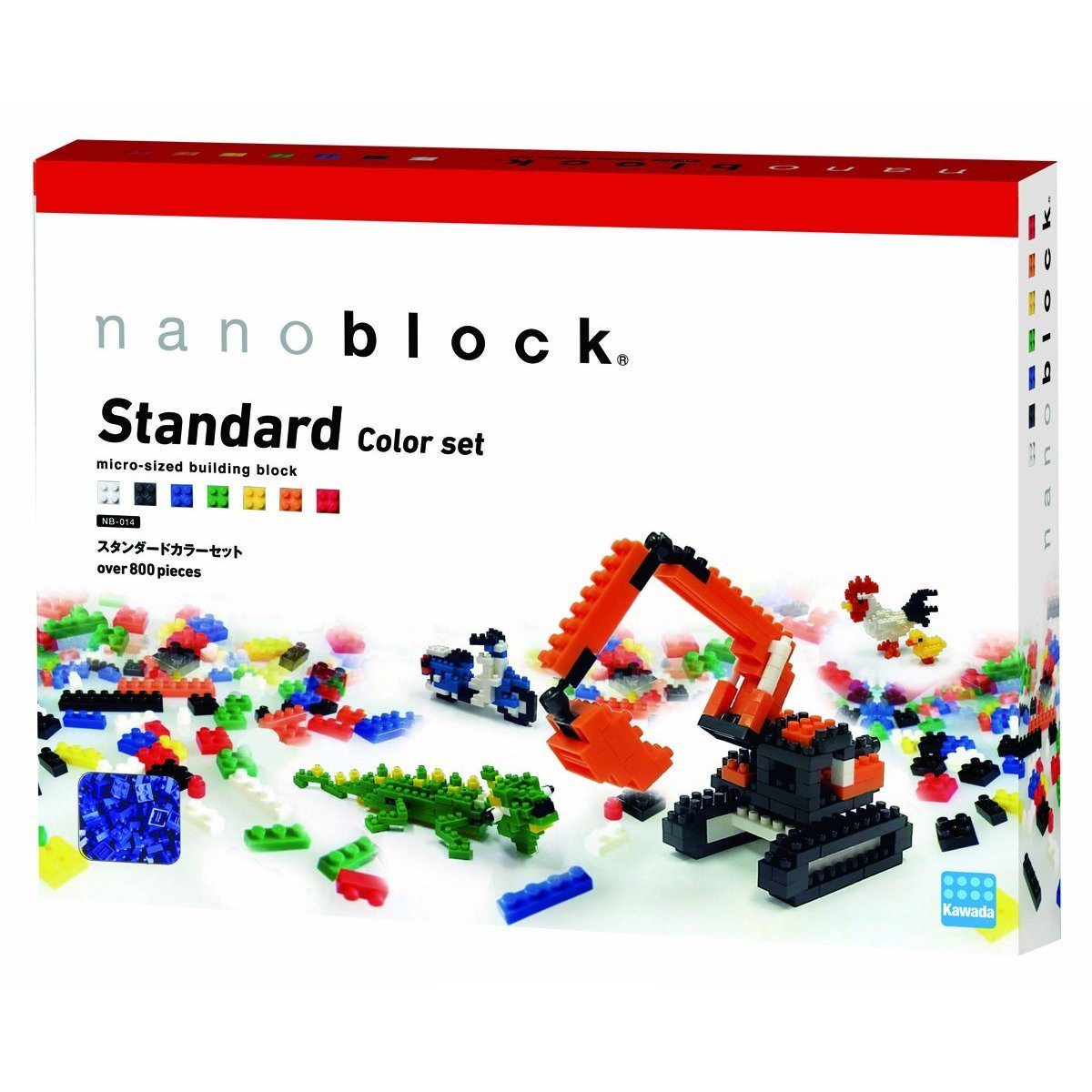 その他 cbnbak Kawada NB-014 nanoblock Standard Color Set - Plaza Japan