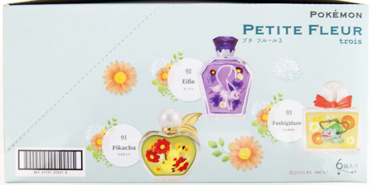 Re Ment Pokemon Petite Fleur Trois 1 Box 6 Pcs Set Re Ment Pokemon Petite Fleur Trois 1 Box 6 Pcs Set