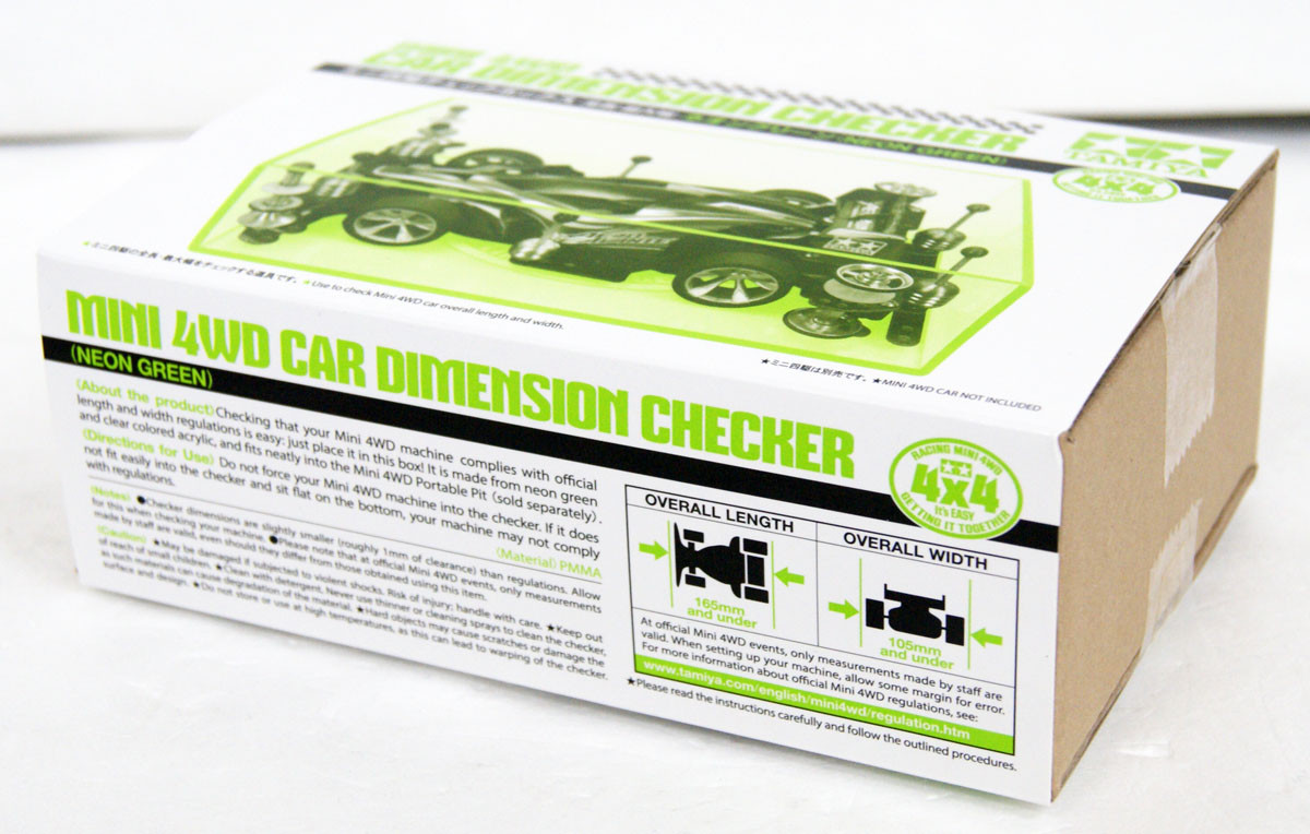 Tamiya 95548 Mini 4WD Car Dimension Checker (Ne | PlazaJapan