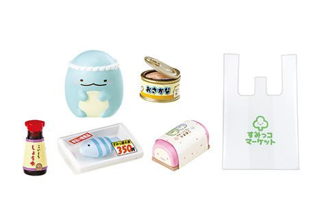 Re-ment Sumikko Gurashi Errand at the Supermarket Box 8 Pcs