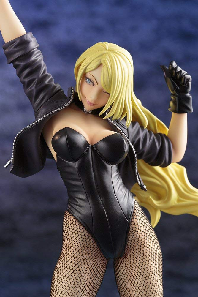 KOTOBUKIYA DC COMICS BLACK CANARY フィギュア BLACK CANARY DC Comics Bishoujo Statue Kotobukiya Figure BRAND NEW