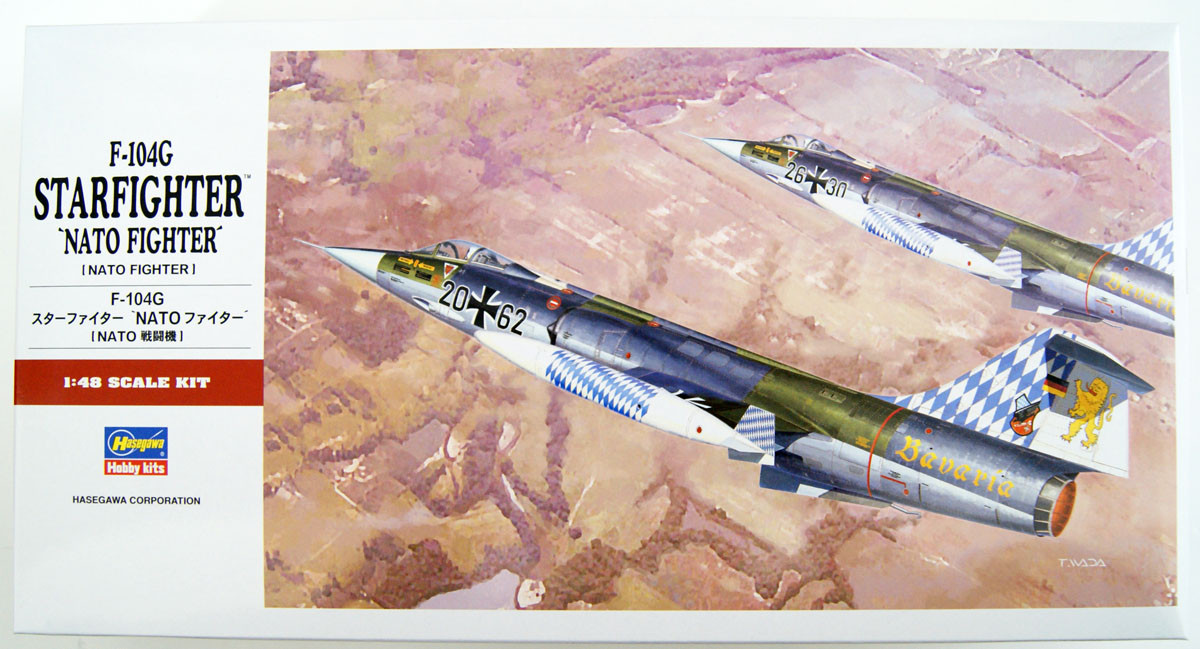 ハセガワ 1/48 F-104G スターファイター NATO ファイター #PT20