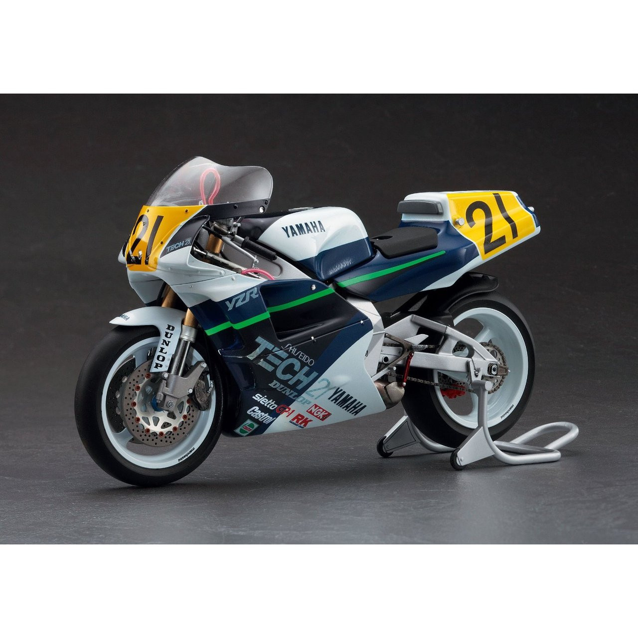 Hasegawa 21708 Yamaha YZR500 (OWA8) TECH 21 1989 1/12 Scale Kit (Limited  Edition)