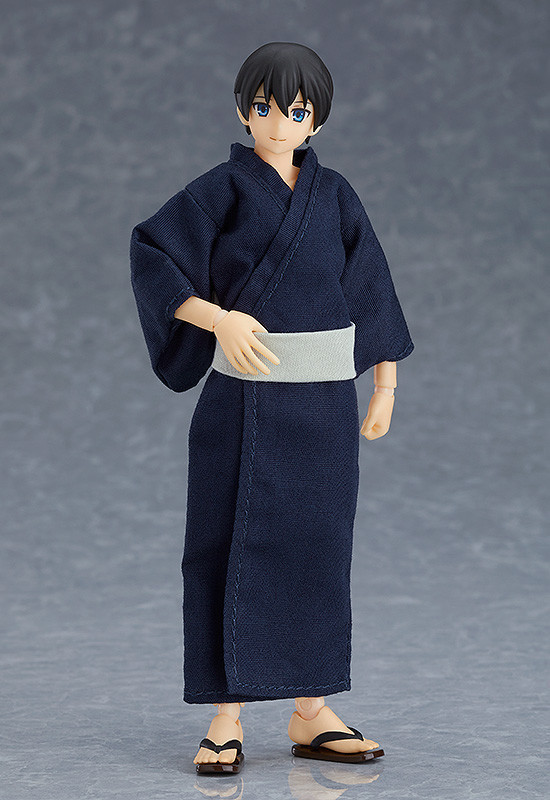 Max Factory Figma 472 Male Body (Ryo) with Yukata Outfit