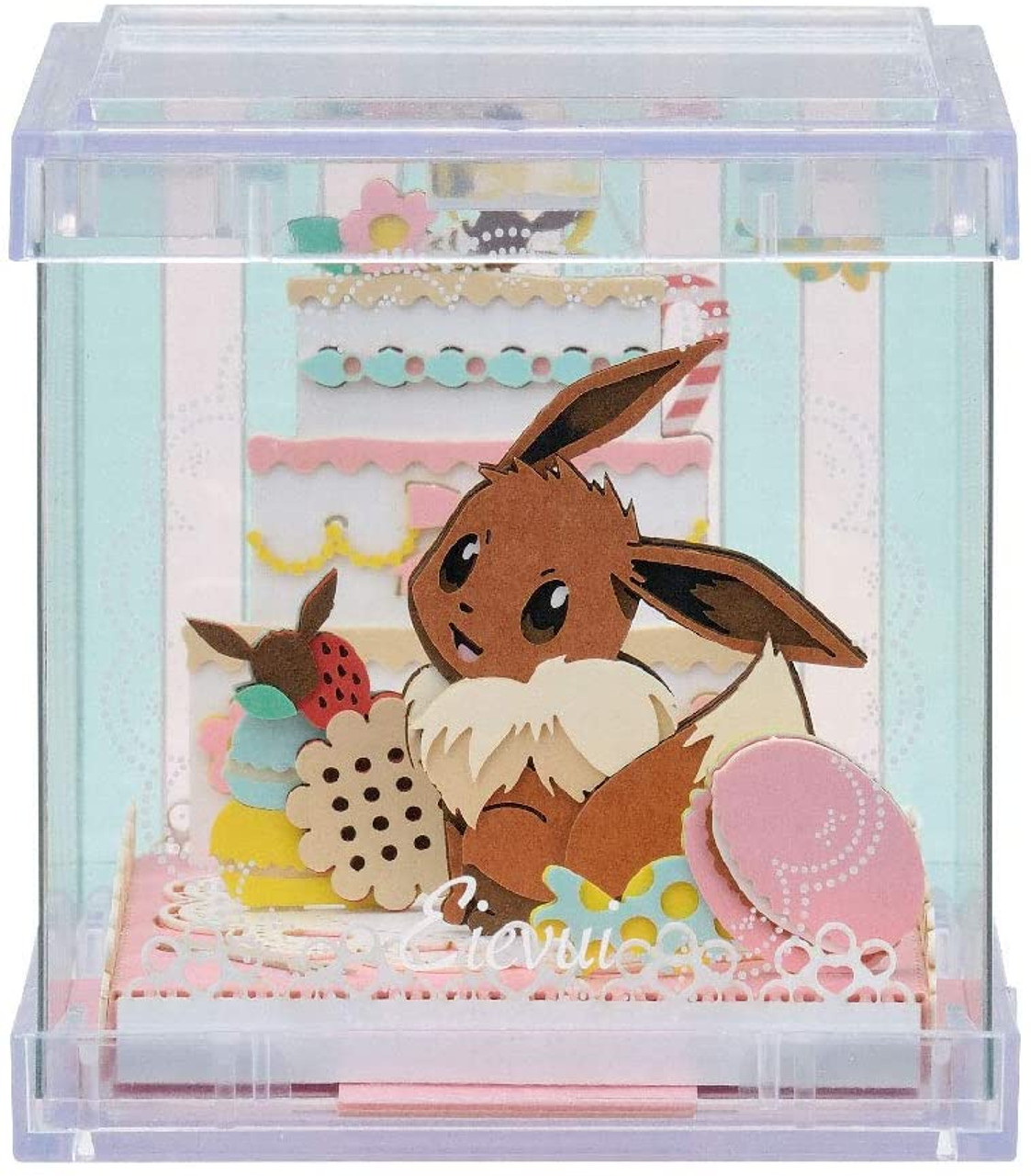 Ensky Paper Theater Cube Ptc 03 Pokemon Eevee Plazajapan Ensky Paper Theater Cube Ptc 03 Pokemon Eevee Plazajapan