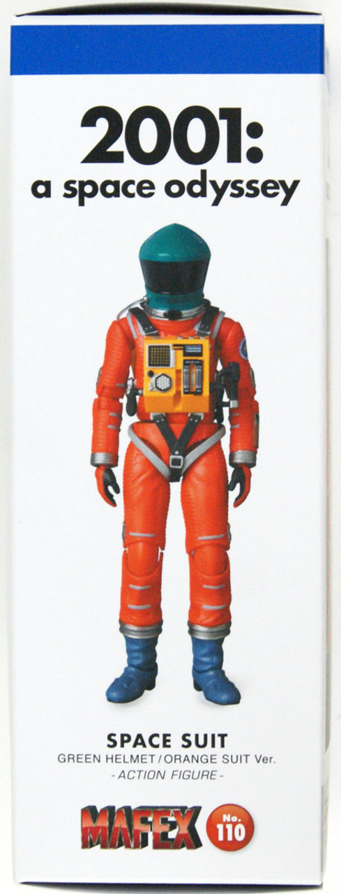 Medicom MAFEX 110 Space Suit Green Helmet and Orange Suit Ver. Figure  (2001: A Space Odyssey)