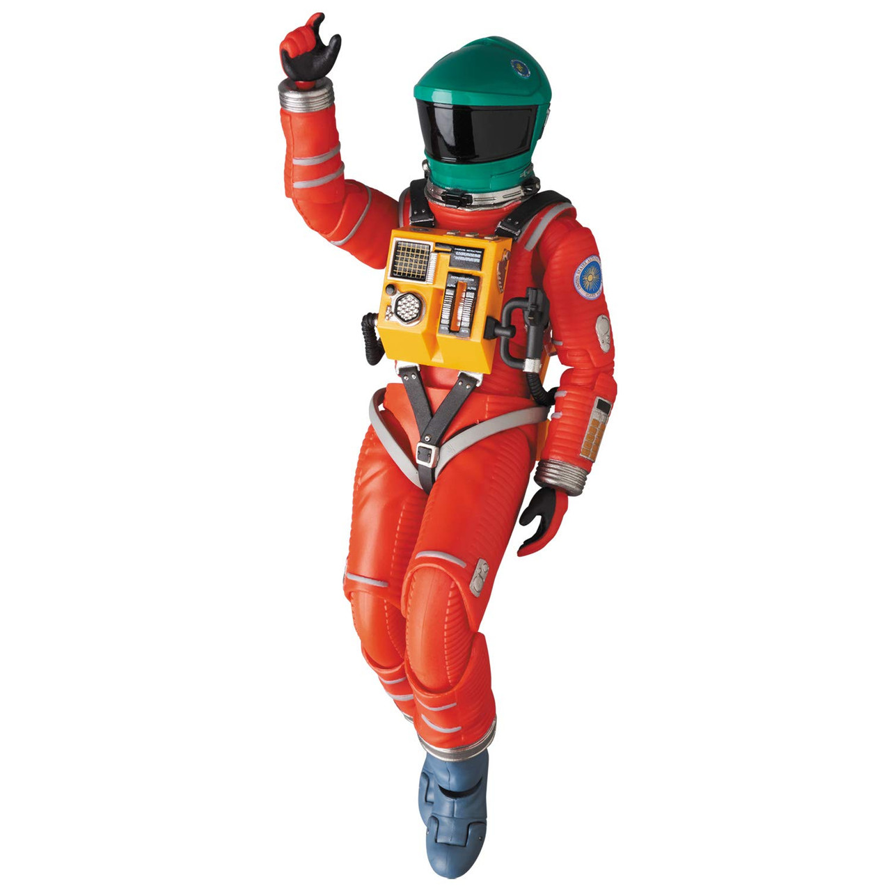 MAFEX Space Suit Green Helmet and Orange Suit Figure (2001: A