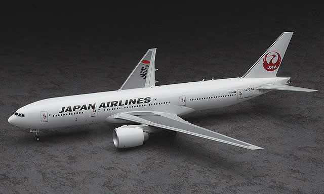Hasegawa 10801 JAL Japan Airlines Boeing 777-200ER (Limited