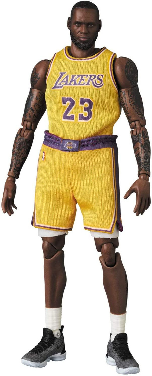 Medicom MAFEX 127 Lebron James Figure (Los Angeles Lakers)
