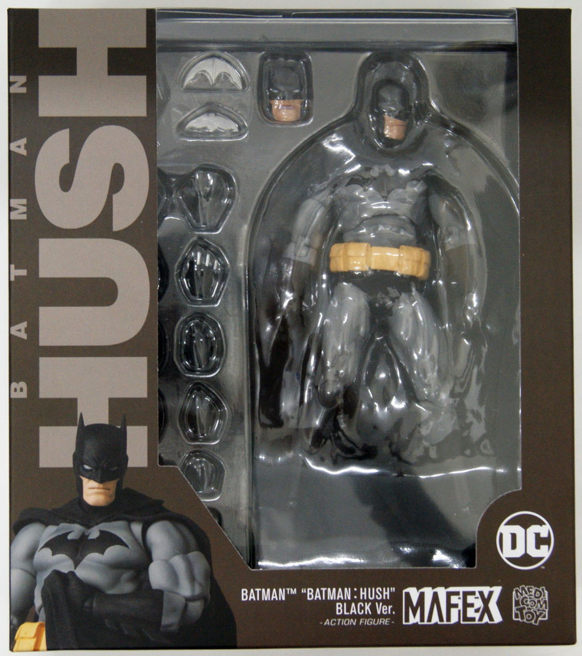 Medicom MAFEX 126 Batman Hush Black Ver. Figure