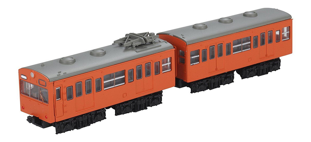 Bandai 148067 B-Train Shorty Series 101 (Orange) 2 Cars (N scale)