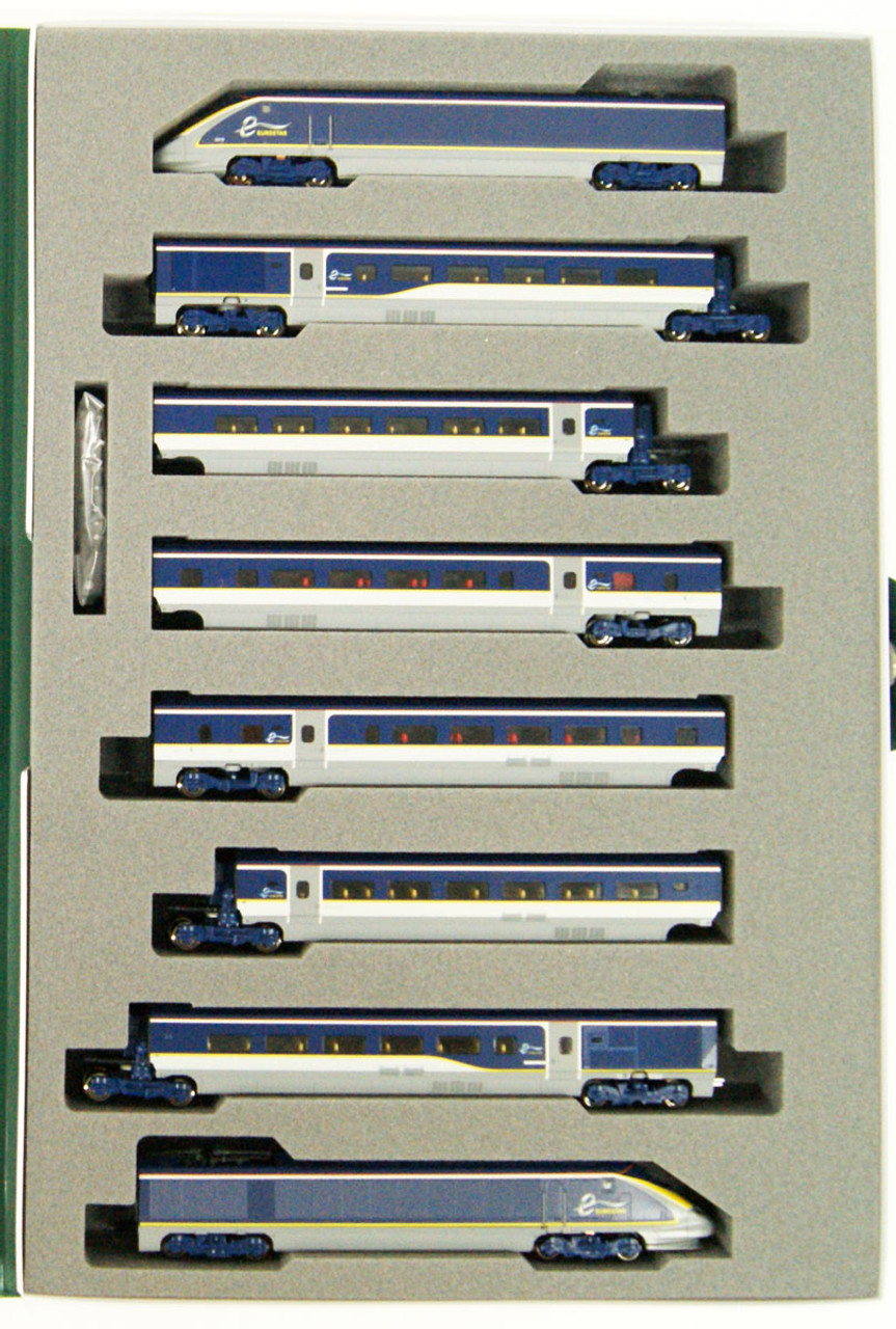 Kato 10-1297 Eurostar New Color e300 8 Cars Set (N scale)