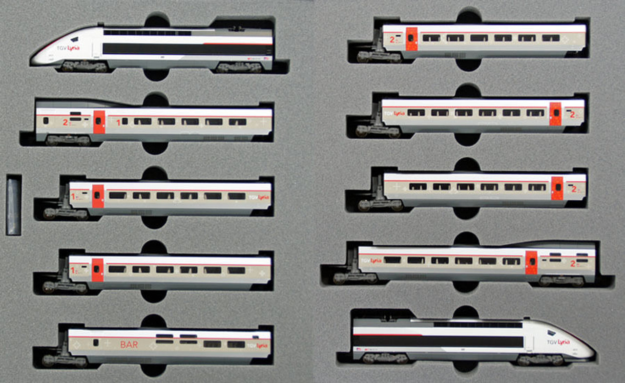 Kato 10-1325 TGV Lyria 10 Cars Set (N scale)