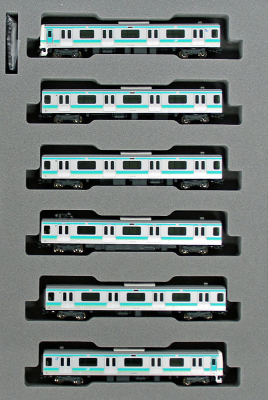 Kato 10-1337 JR Series E231 Joban/ Ueno-Tokyo Line 6 Cars Set (N scale)