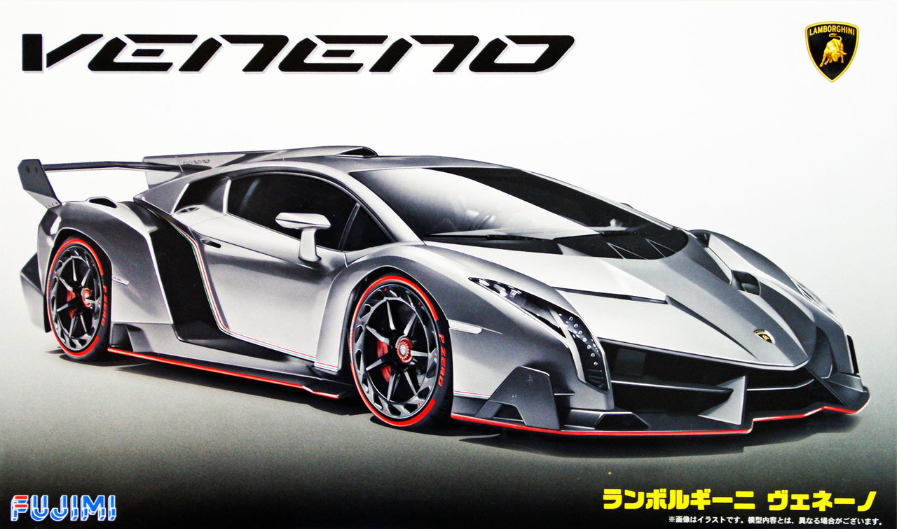 Fujimi RS-01 Lamborghini Veneno 1/24 Scale Kit - Plaza Japan