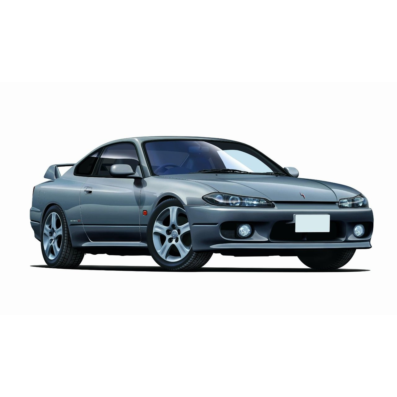 Aoshima 08645 S15 Nissan Silvia Spec.R Sparkling Silver 1/24 Scale