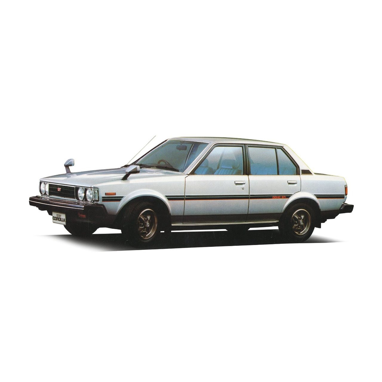 Aoshima 08744 TE71 Toyota Corolla 1600GT Sedan Early Version 1/24
