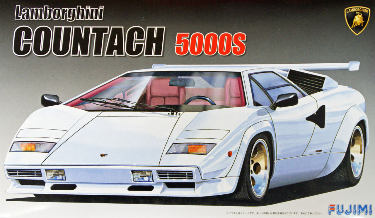 Fujimi EM17 Lamborghini Countach Model | Plaza Japan