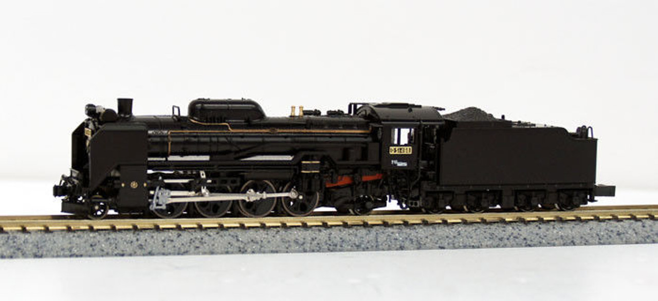 Kato 2016-7 JNR Steam Locomotive Type D51 498 (N scale)