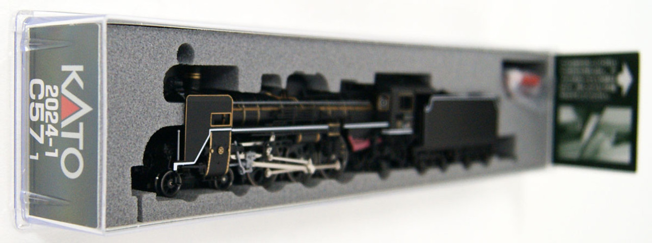 Kato 2024-1 JNR Steam Locomotive Type C57 1 (N scale)