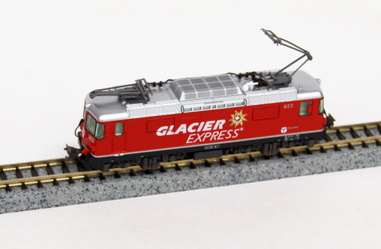 4-II Glacier Express 3102-2 Model Train Elect KATO N Gauge Alps Locomotive Ge4